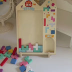 Tetris de Madera Montessori — Bloques 3D